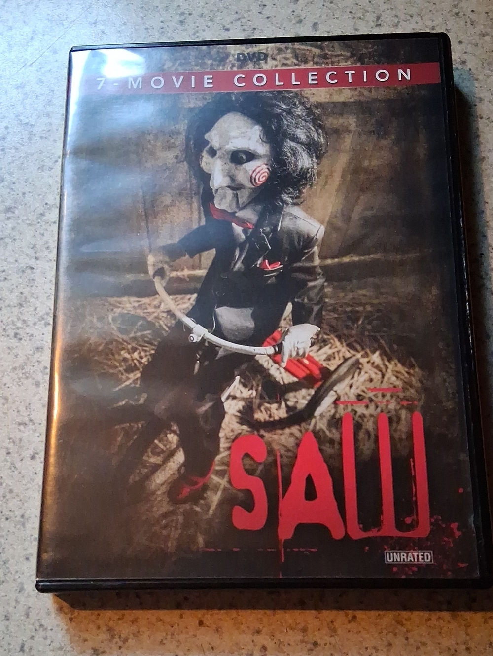 Saw 7-movie Dvd Collection. Plus 2 Extra Dvds